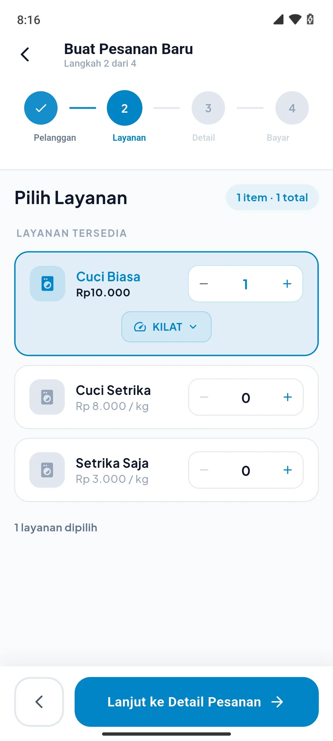 Pilih Layanan - frame 4